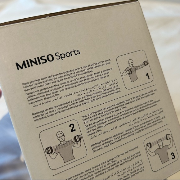 Miniso Expander Bands Exerciser Chest Toner- Brand new - Picture 9 of 9